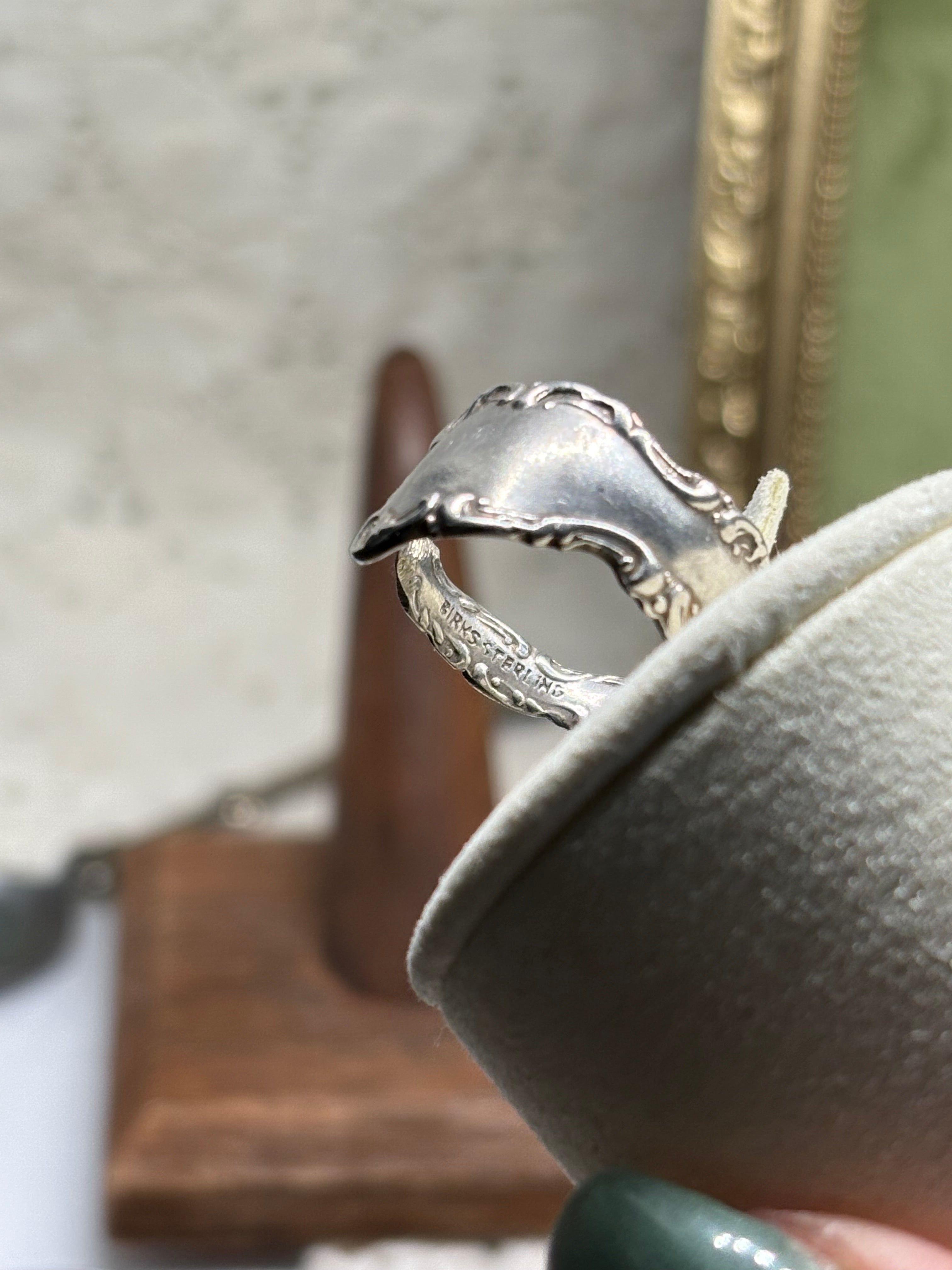Sterling silver Spoon Ring (8)