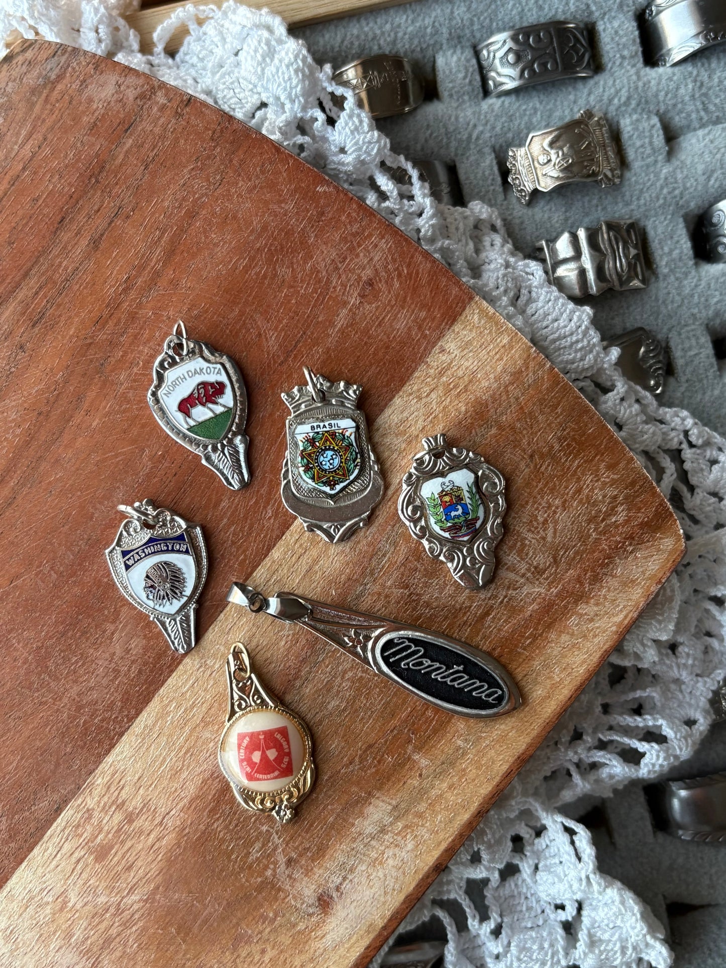 Spoon pendents
